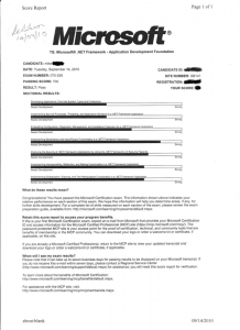 70-536 certificate 70-536 certificate
