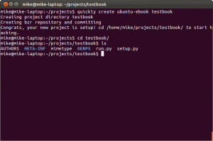 Ebook Supporting strcuture created by the quickly ebook template